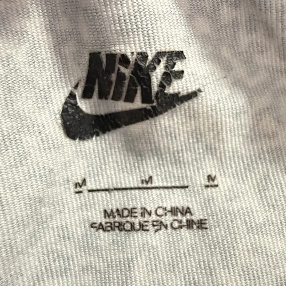 Women's‎ NIKE black and white leggings cropped Medium